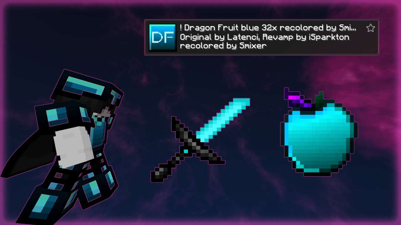 Dragon Fruit Blue [32x] 32x by Smixer on PvPRP